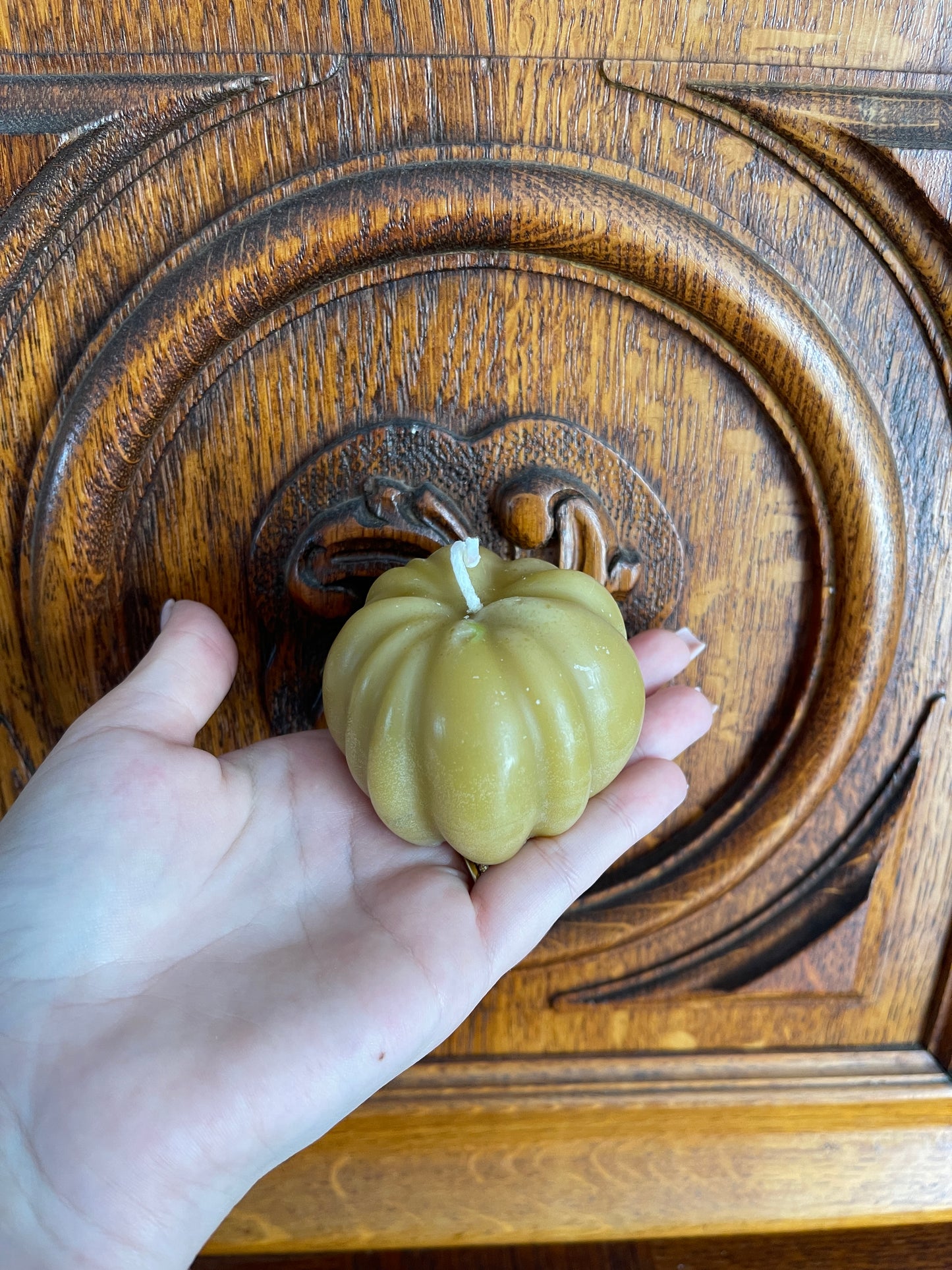 Bougie citrouille