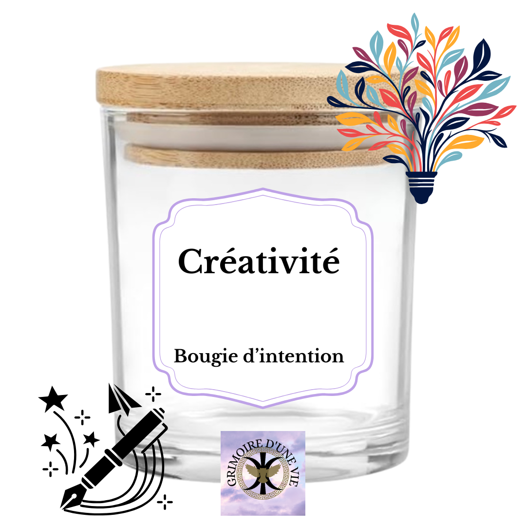 Créativité ~ bougie d’intention