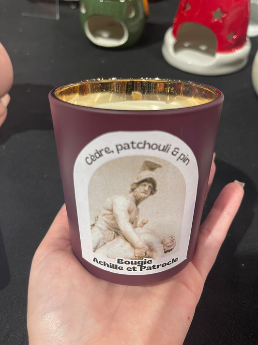 Bougie Achille et Patrocle