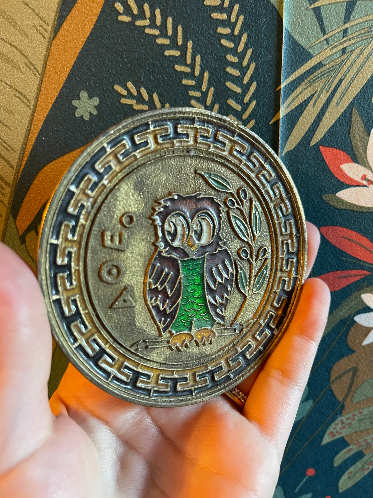 Mini plaque Athéna