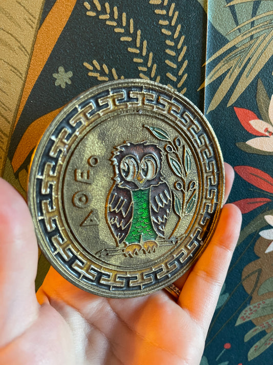 Mini plaque Athéna