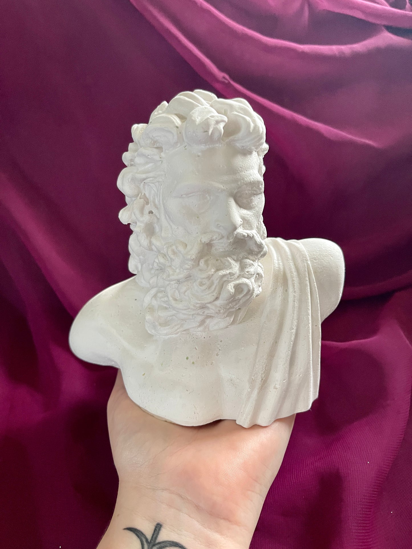 Statue Zeus en Jesmonite