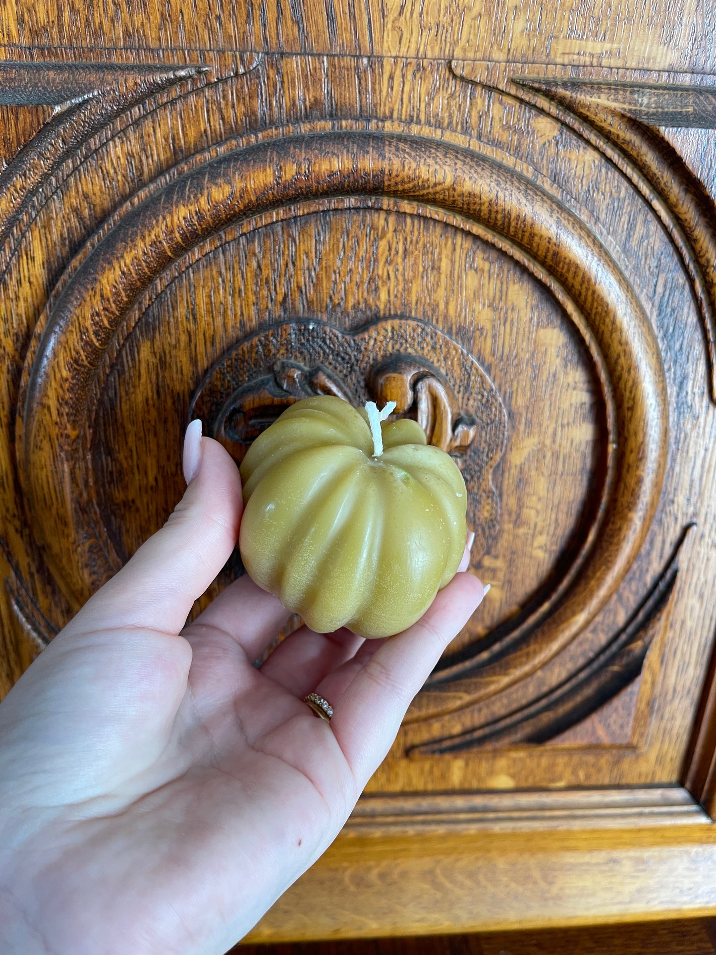 Bougie citrouille