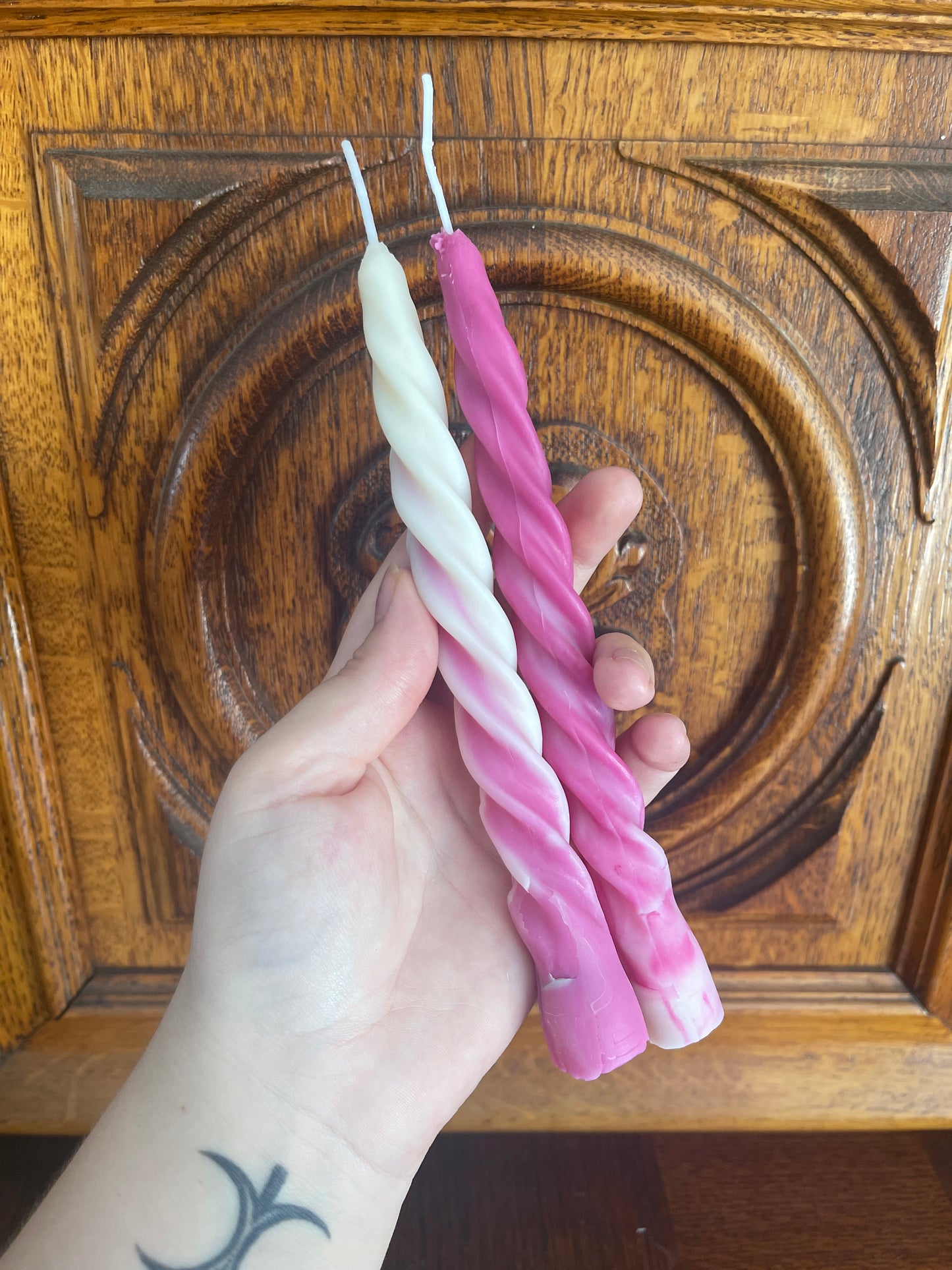 Duo chandelles Aphrodite
