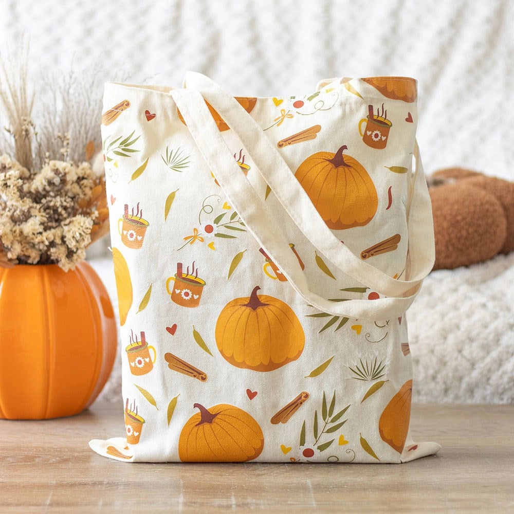 Tote bag citrouille