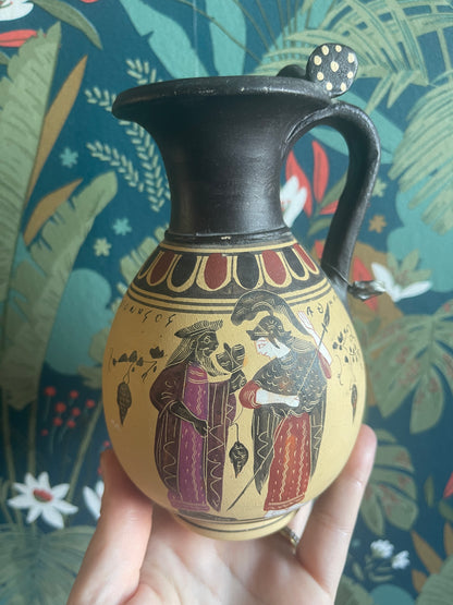 Vase Dionysos et Athéna