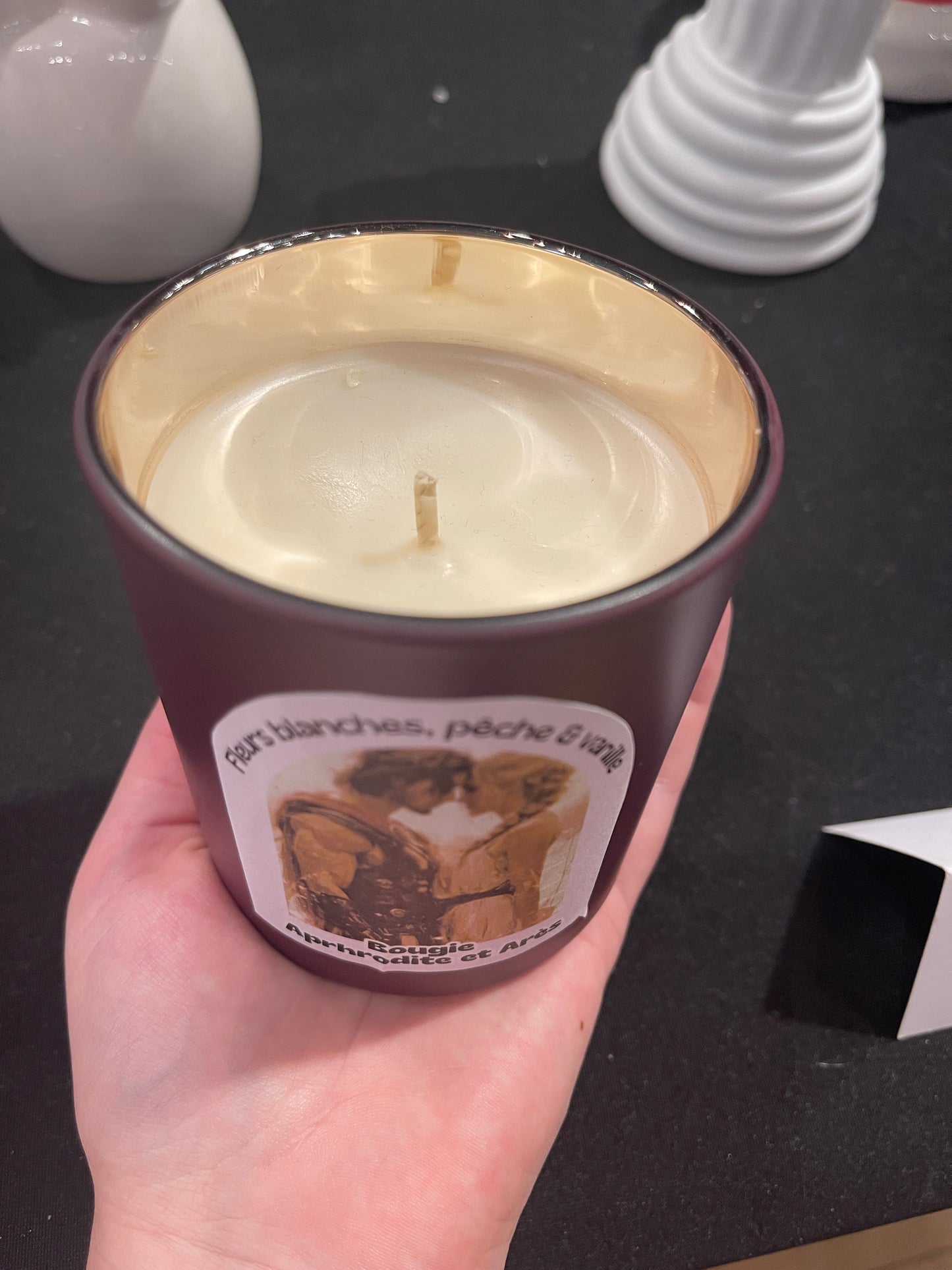 Bougie Arès et Aphrodite