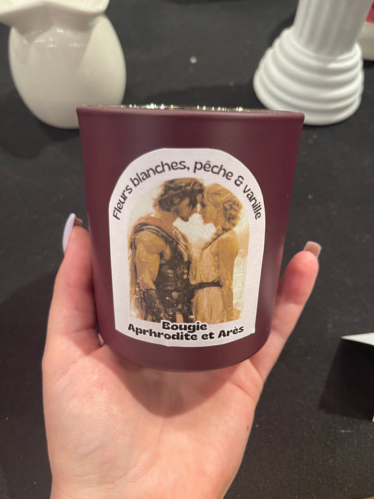 Bougie Arès et Aphrodite