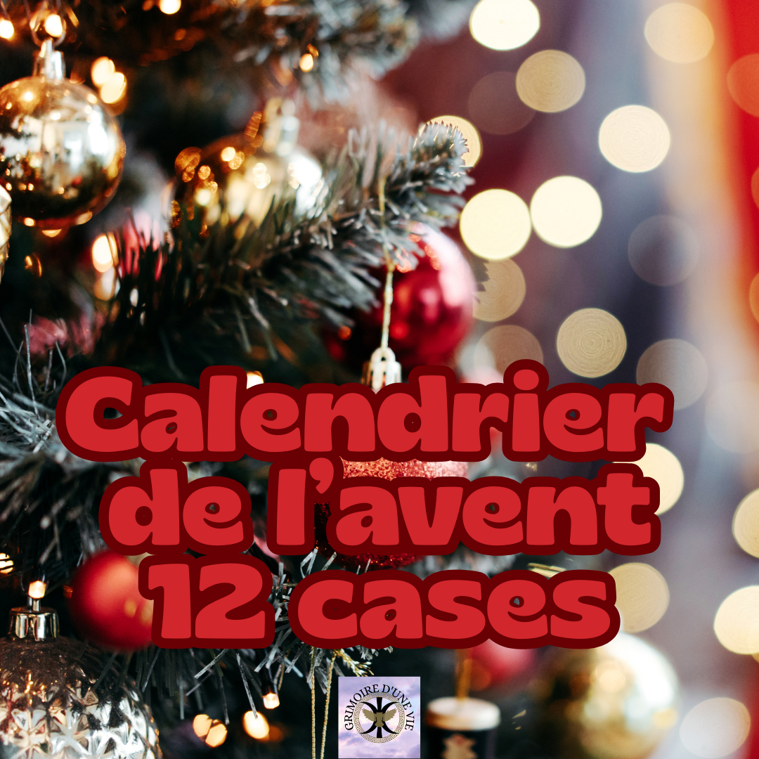 Calendrier de l'avent 12 cases