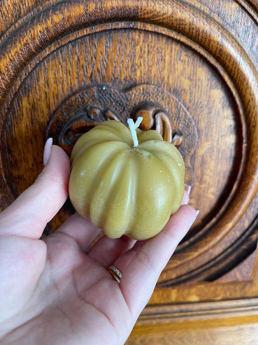 Bougie citrouille