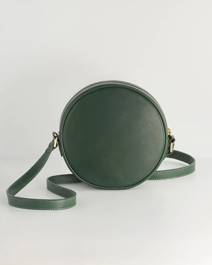 Sac brodé faon vert