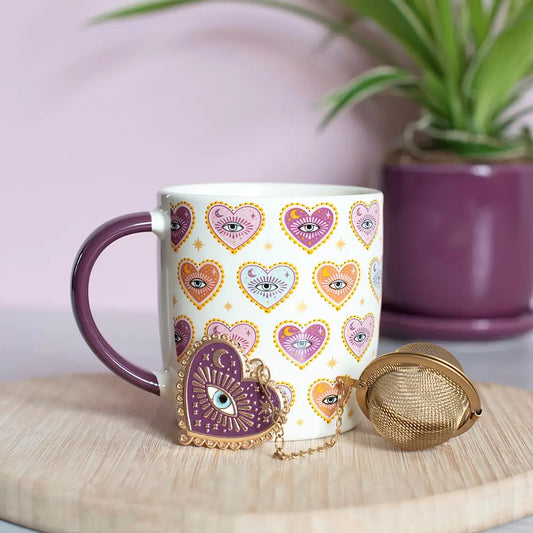 Ensemble tasse « Sacred Sight » et infuseur à thé