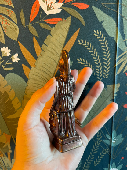 Statuette Athéna effet bronze