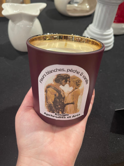 Bougie Arès et Aphrodite