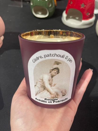 Bougie Achille et Patrocle