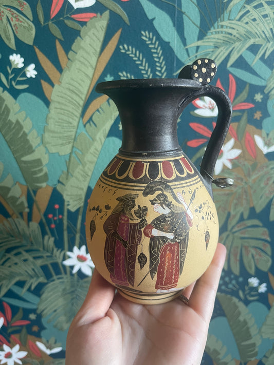 Vase Dionysos et Athéna