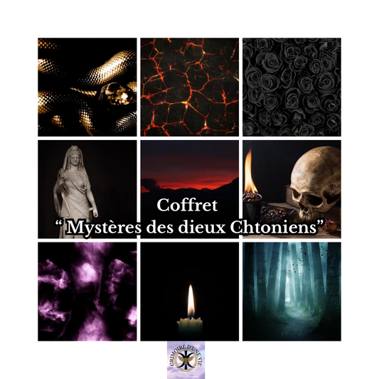 Coffret « Mystère des dieux chtoniens »