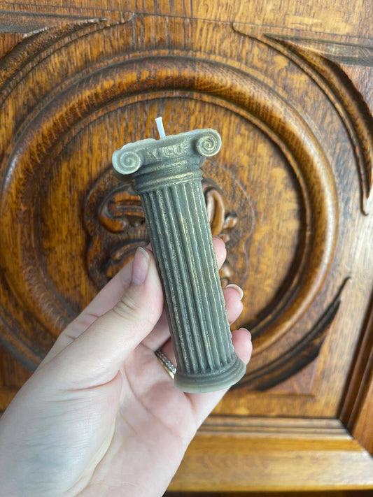 Bougie Colonne grecque