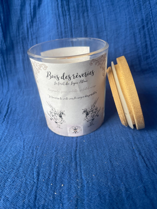 Bougie Lapin Blanc~ Collection Contes & Merveilles