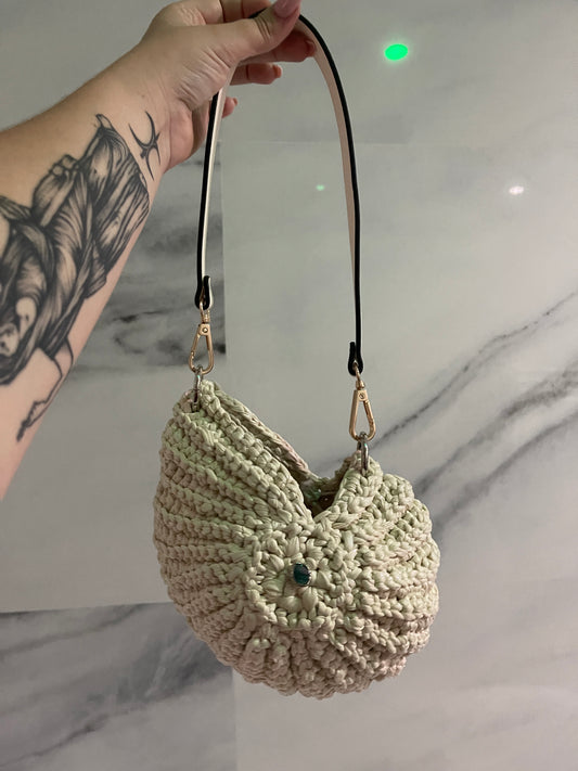 Sac coquillage crochet