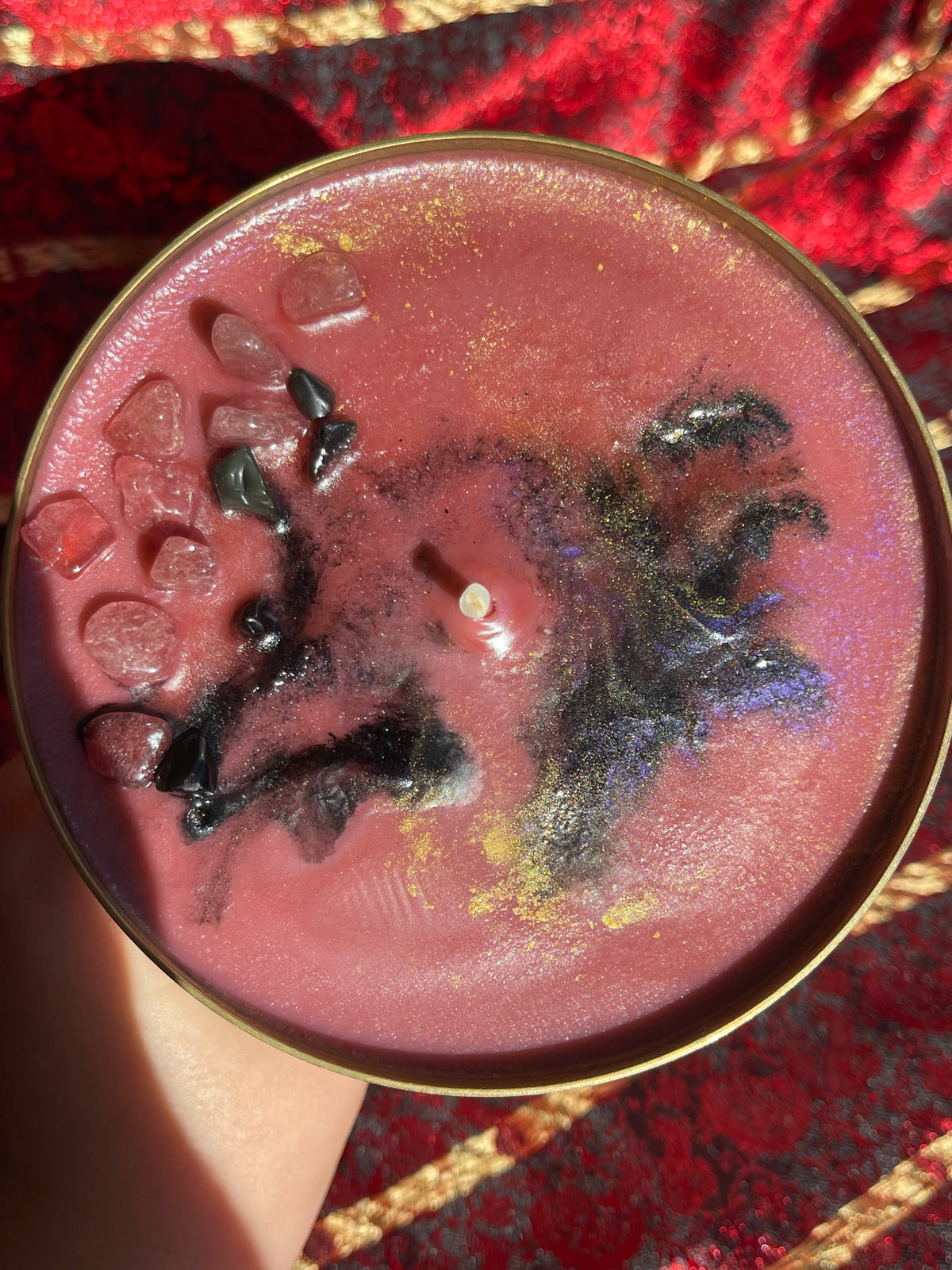 Bougie "L’Ombre des Frères, Deimos & Phobos"