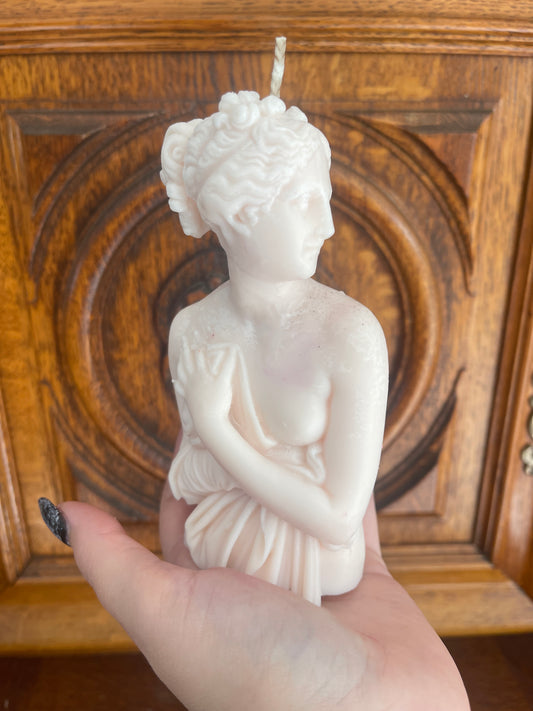 Bougie buste d’Aphrodite