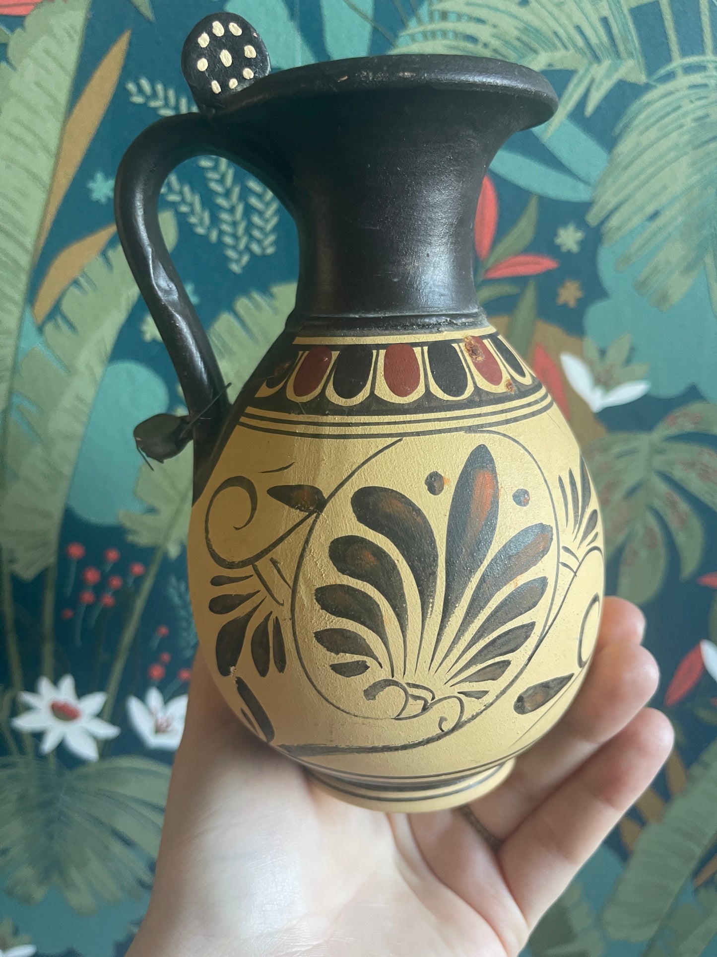 Vase Dionysos et Athéna