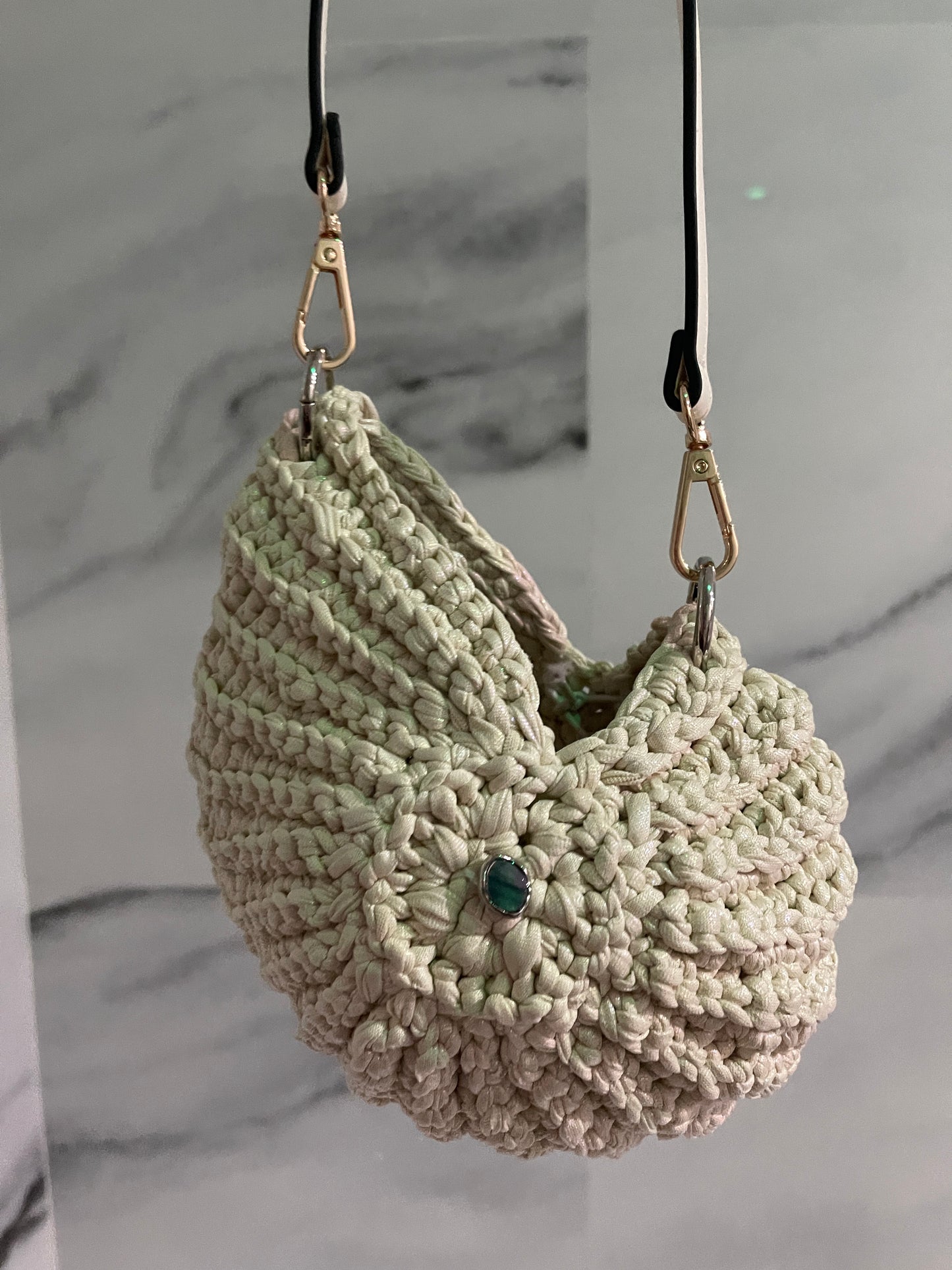 Sac coquillage crochet