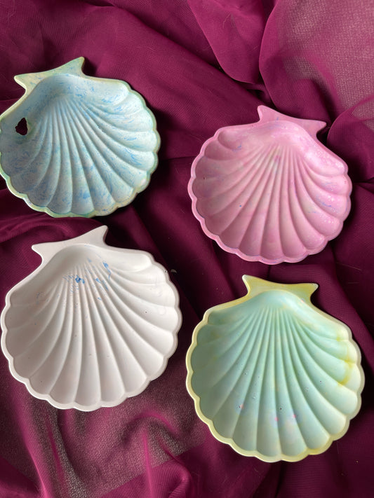 Coquillage jesmonite imparfaits