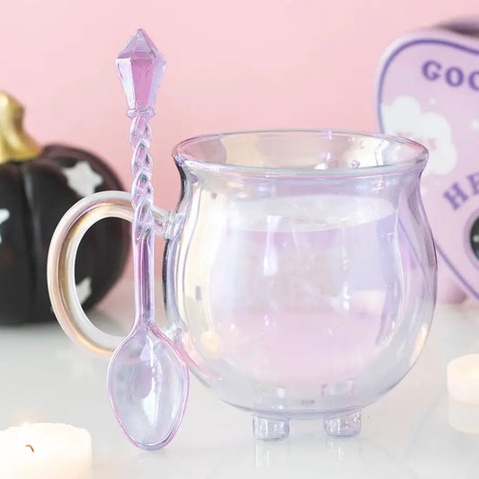 Mug Chaudron violet irisé