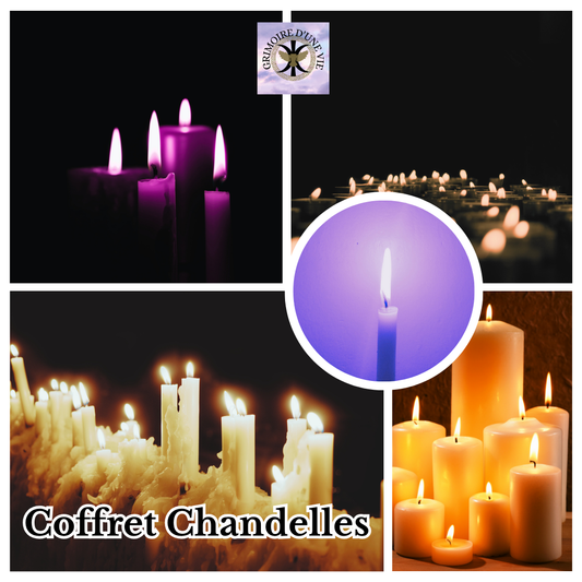 Coffret chandelles mythologie