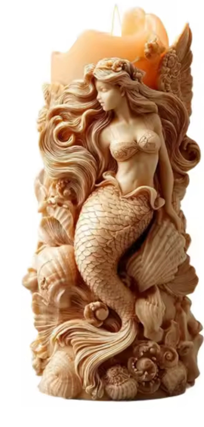 Bougie Amphitrite pilier