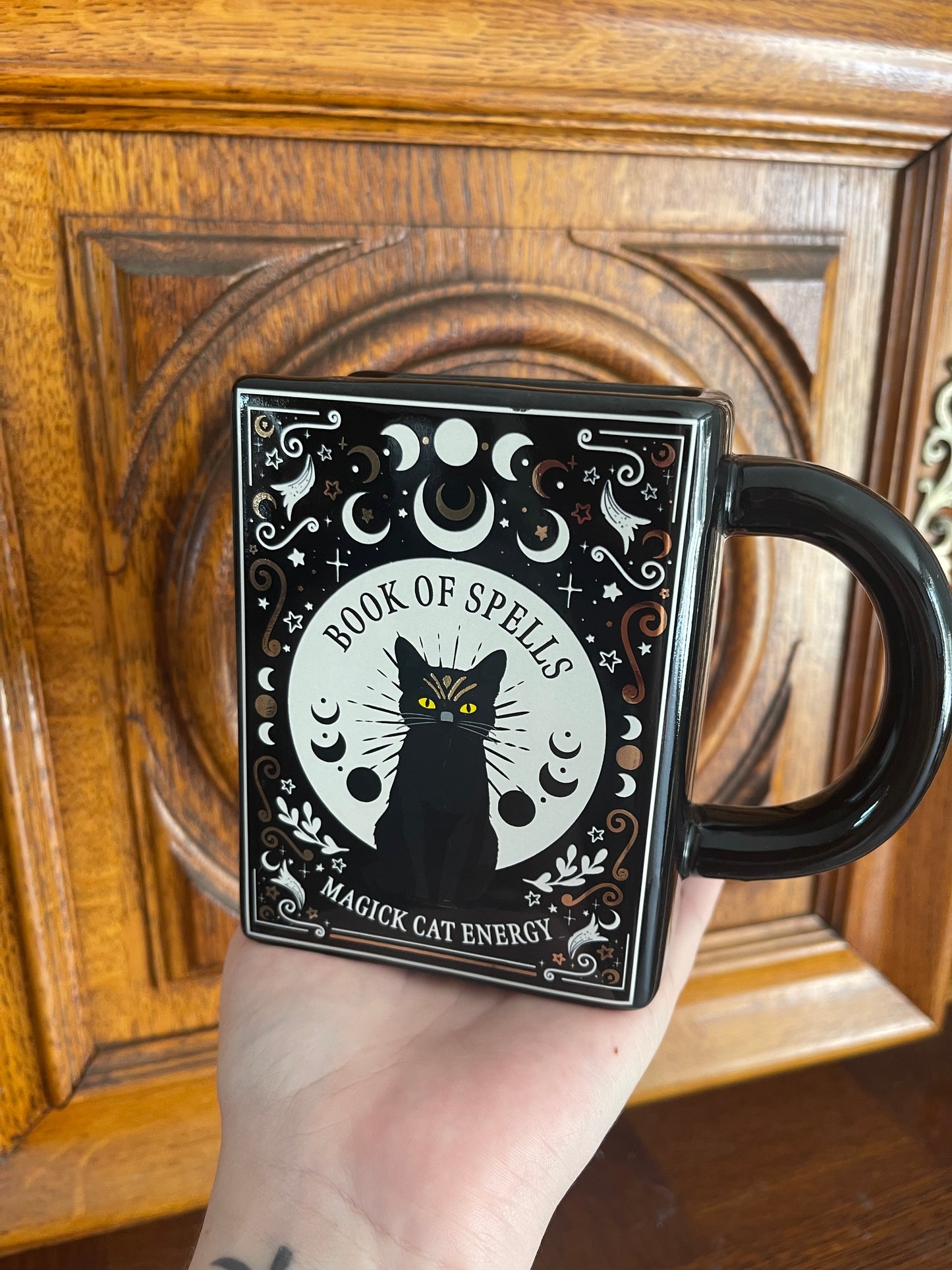 Bougie Mug Chat Noir
