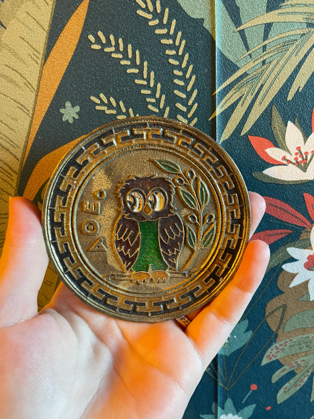 Mini plaque Athéna