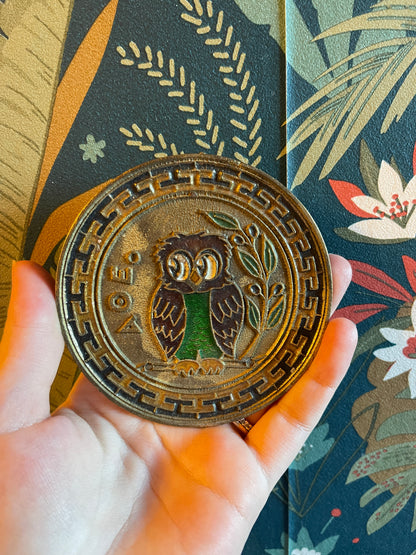 Mini plaque Athéna