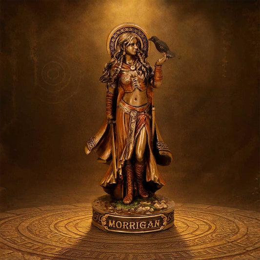 Mini statue Morrigan