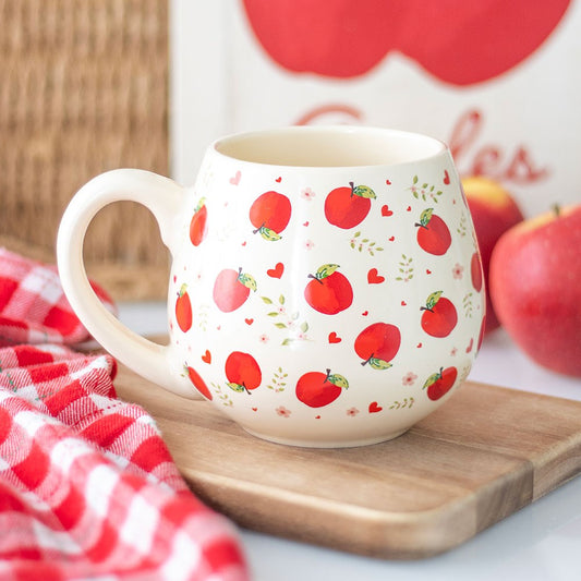 Mug motif pomme