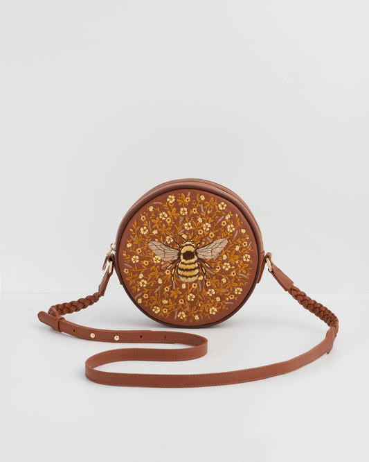 Sac brodé Abeille