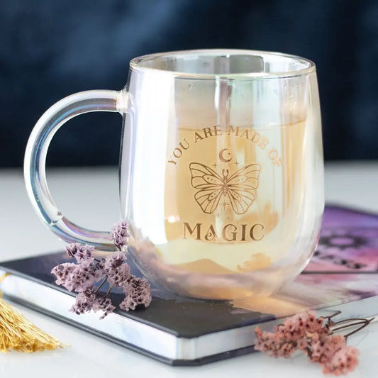 Tasse double paroi " You are made of Magic"